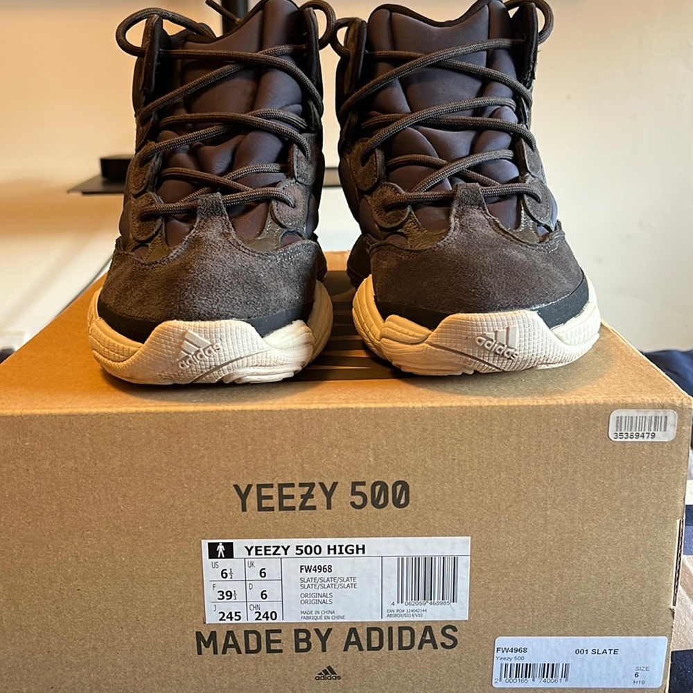 Yeezy 500 high slate size 6.5 US